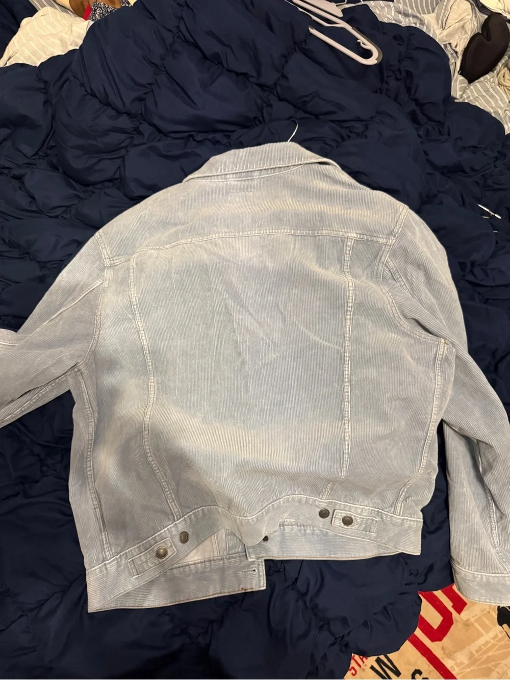 Light Blue Men's Corduroy Jacket - J. Crew